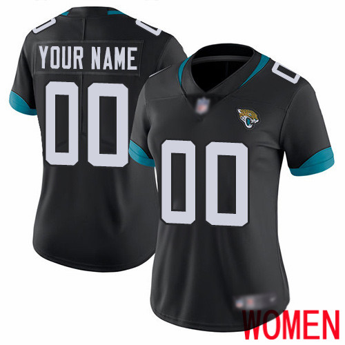 Limited Black Women Home Jersey NFL Customized Football Jacksonville Jaguars Vapor Untouchable